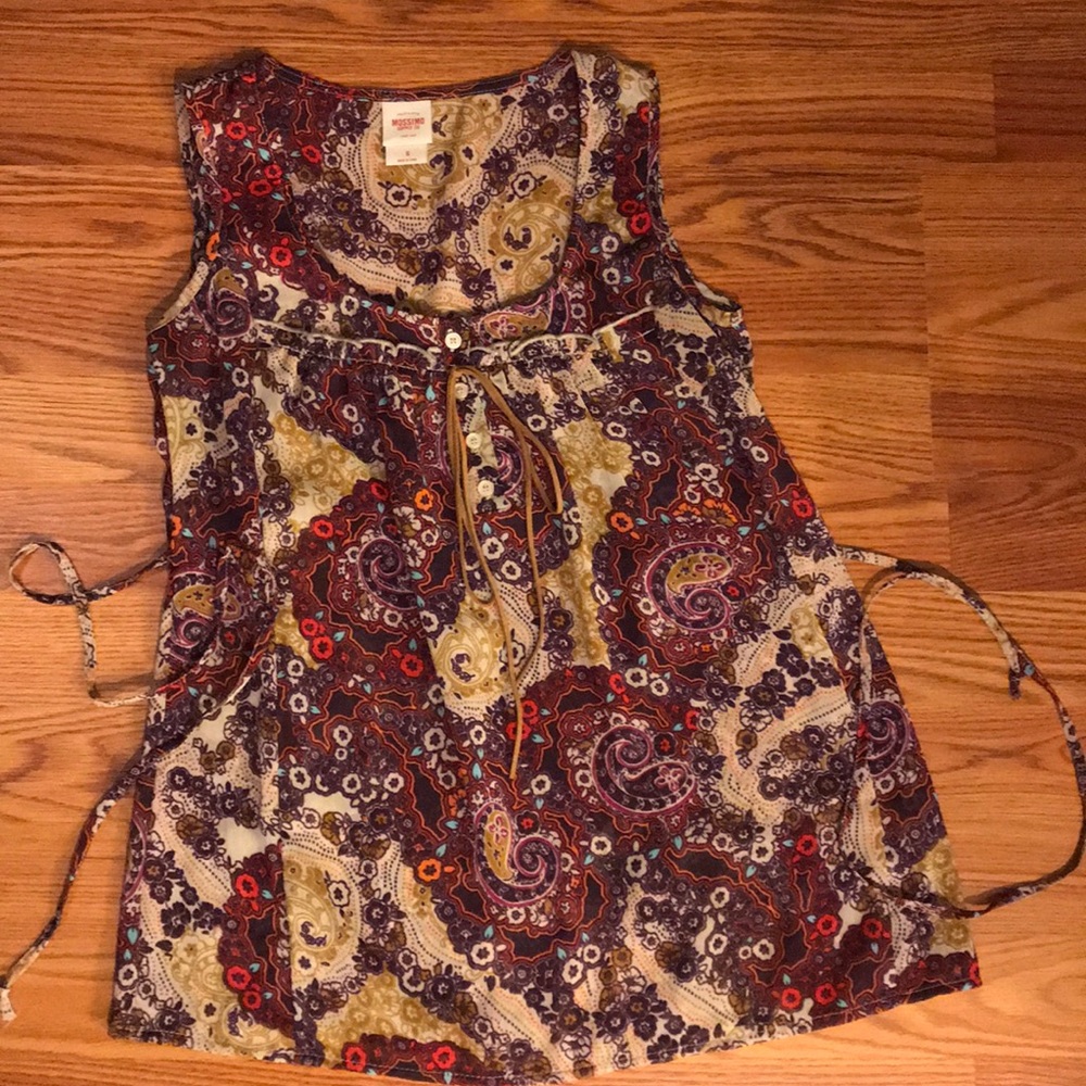 Mossimo Supply Co. sleeveless sheer top